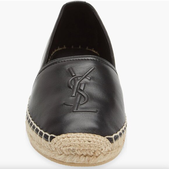 Saint Laurent Black Espadrilles - Picture 1 of 13